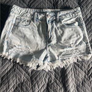 American Eagle Tom Girl Shortie Shorts in women's size 2